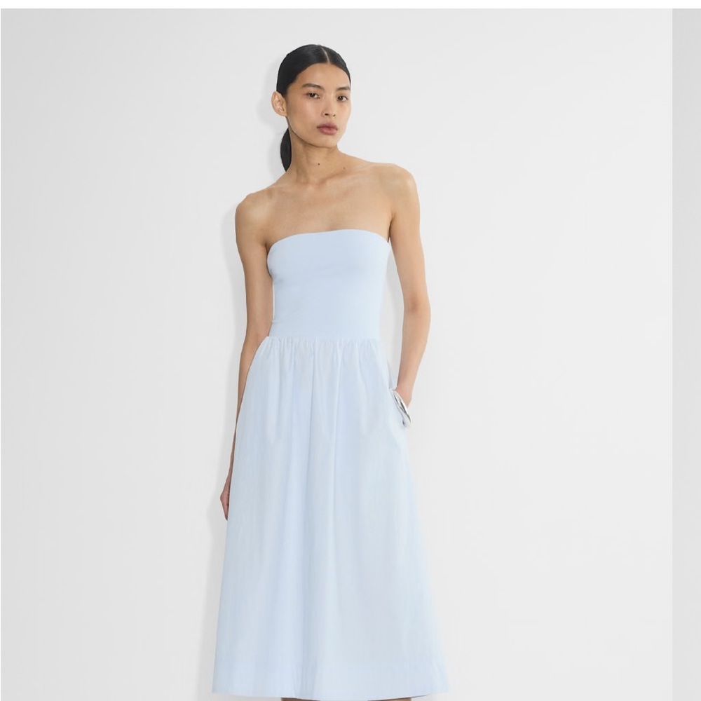 Strapless Arirzia Light Blue Dress